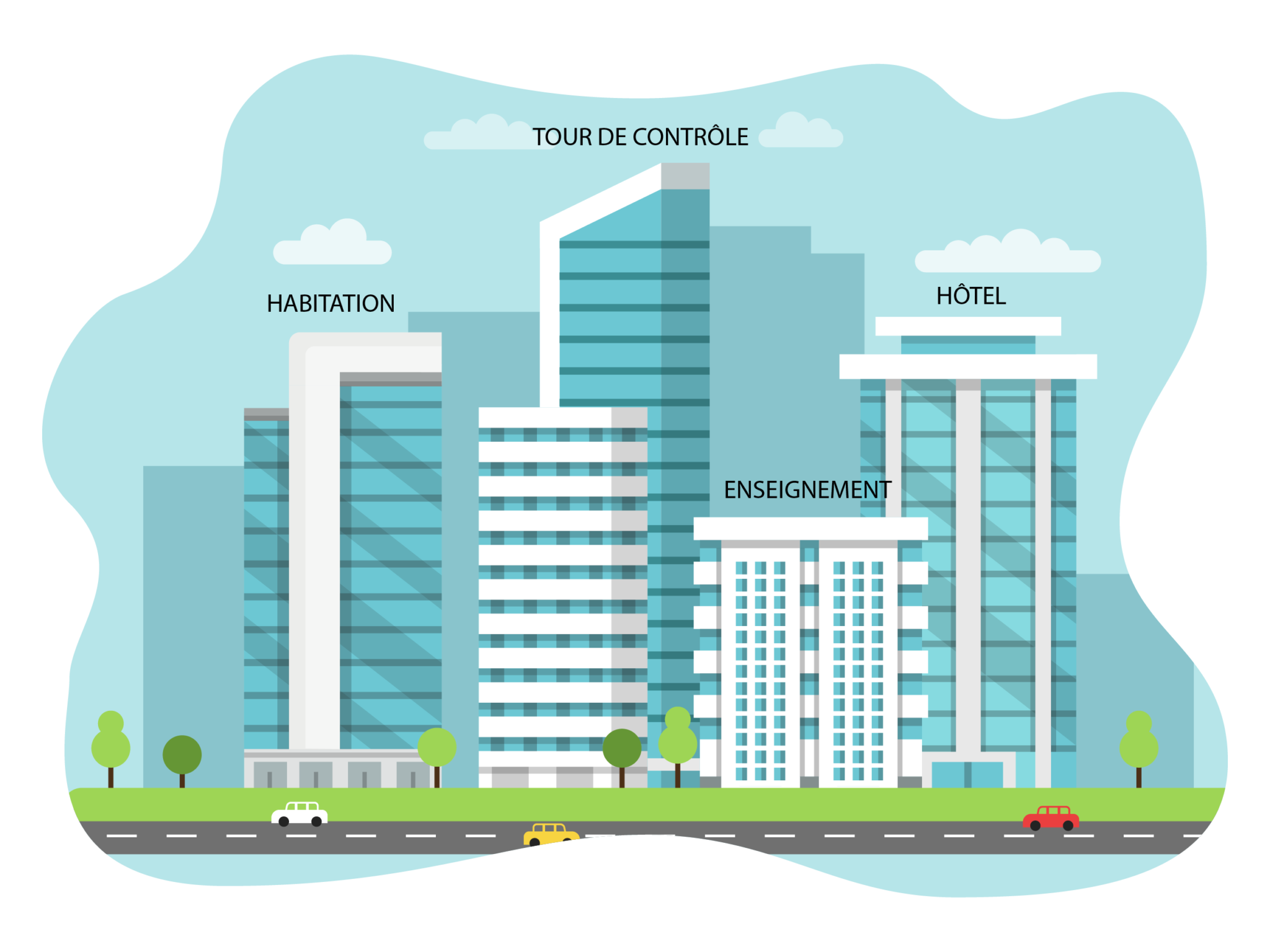 Kit Bâtiments Urbains Plats échelle O (1:43) Pour Réseau De Trains Miniatures - 8 Planches